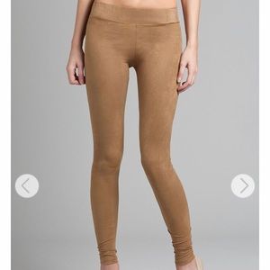 NWOT Marciano Suede Leggings